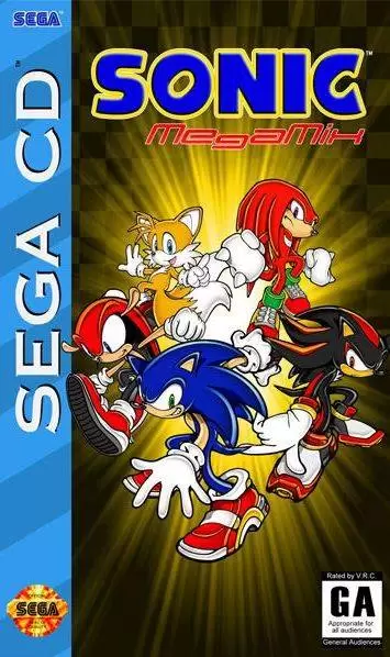 SEGA Mega CD Games - Sonic Megamix