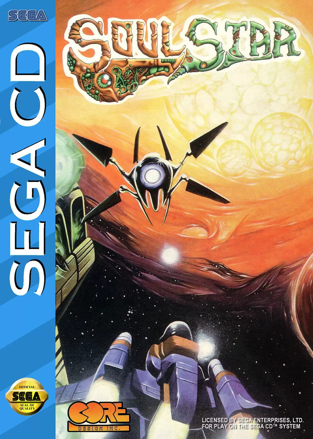 SEGA Mega CD Games - SoulStar