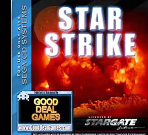 SEGA Mega CD Games - Star Strike