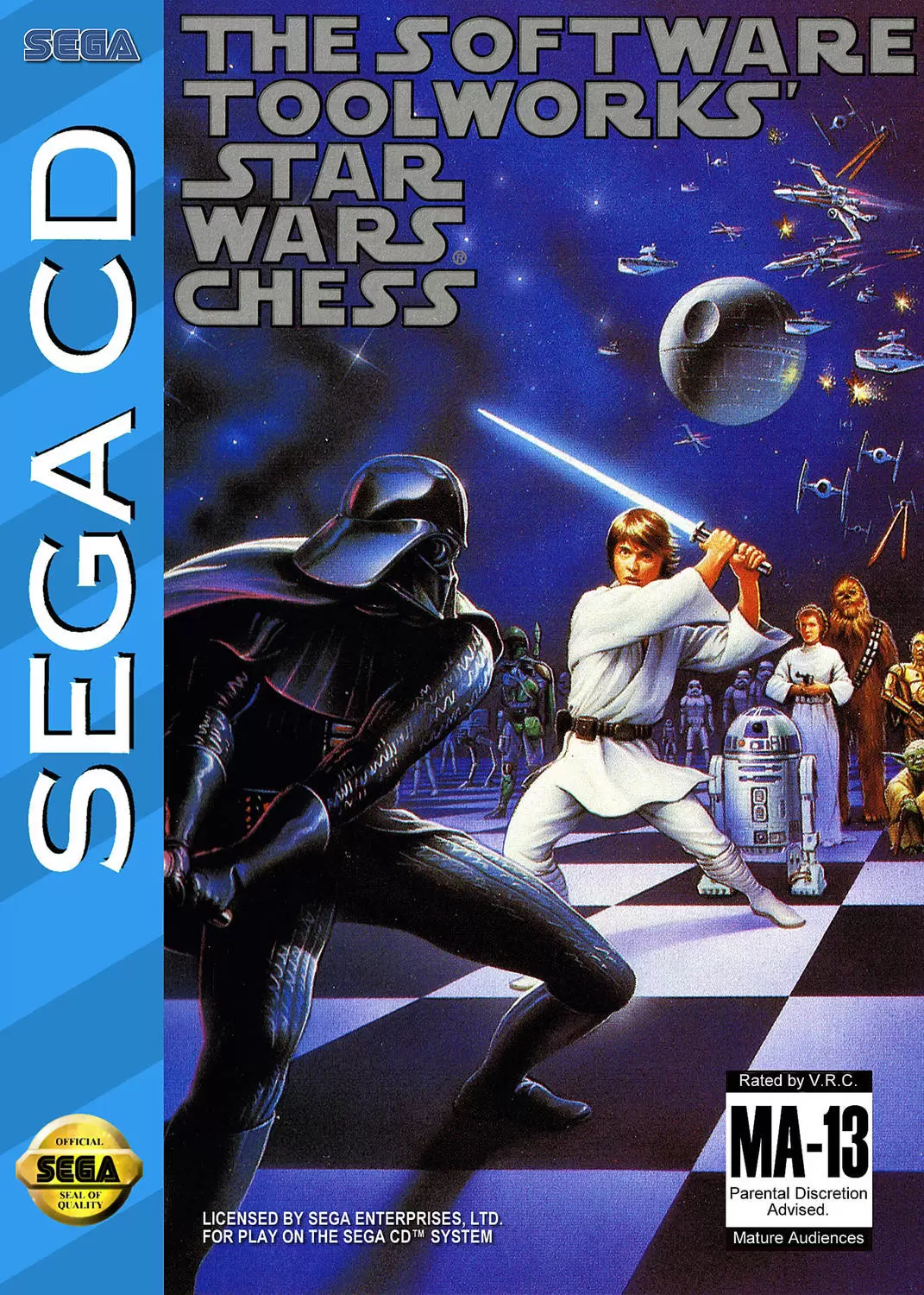 SEGA Mega CD Games - Star Wars Chess