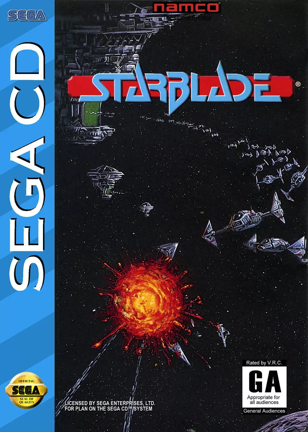 Jeux SEGA Mega CD - StarBlade