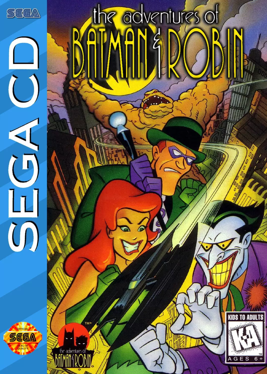 SEGA Mega CD Games - The Adventures of Batman & Robin