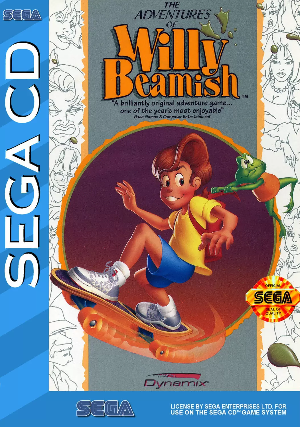 Jeux SEGA Mega CD - The Adventures of Willy Beamish