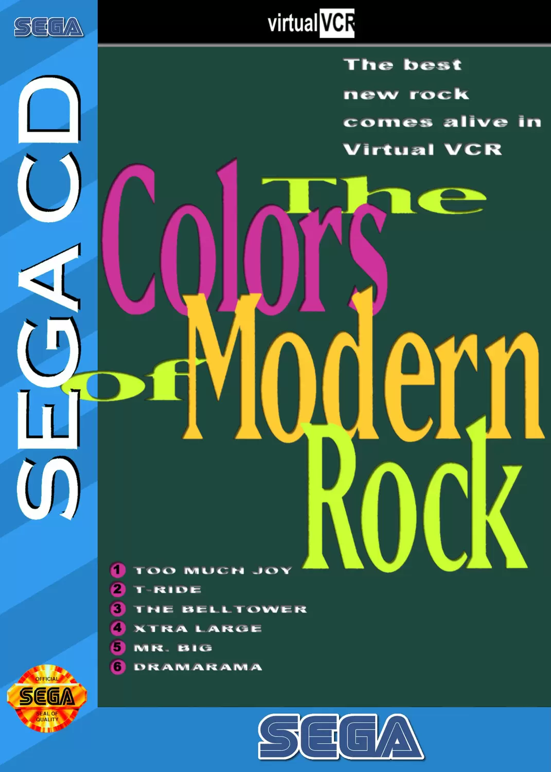 Jeux SEGA Mega CD - The Colors of Modern Rock