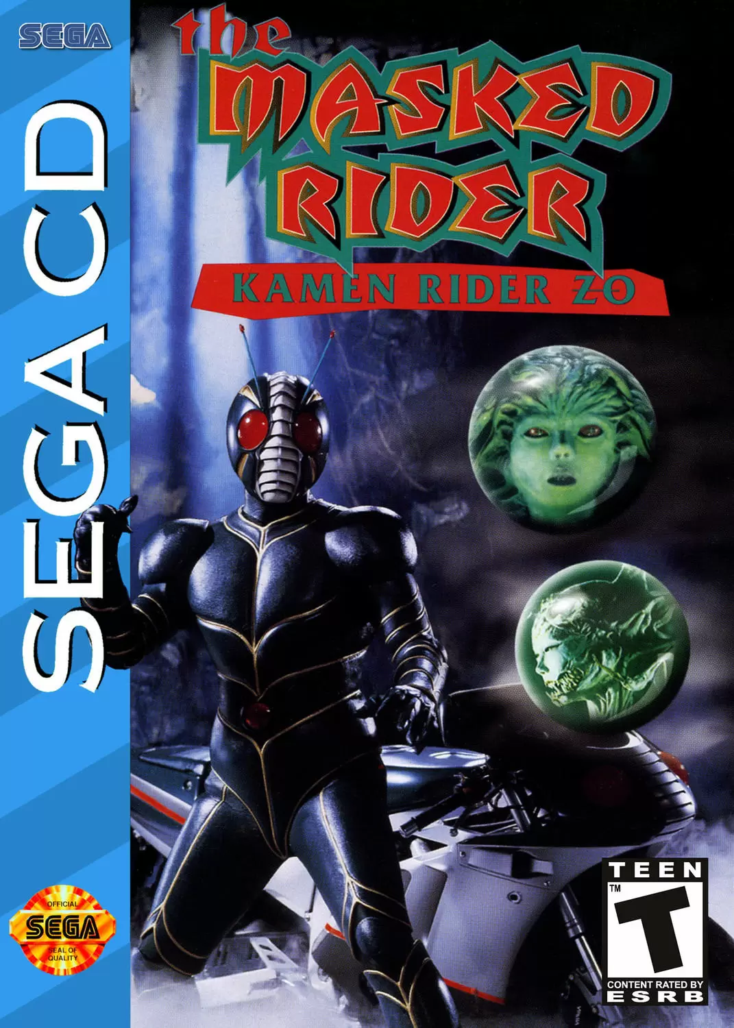 SEGA Mega CD Games - The Masked Rider: Kamen Rider ZO
