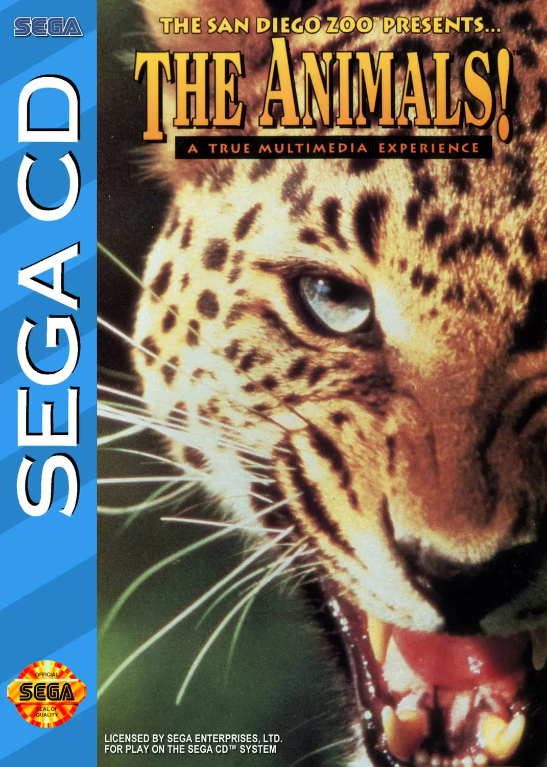 Jeux SEGA Mega CD - The San Diego Zoo Presents: The Animals!