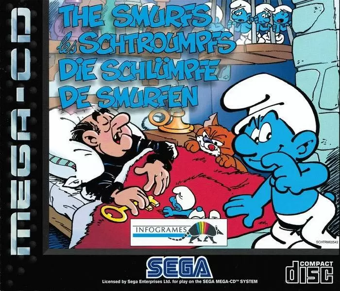 SEGA Mega CD Games - The Smurfs
