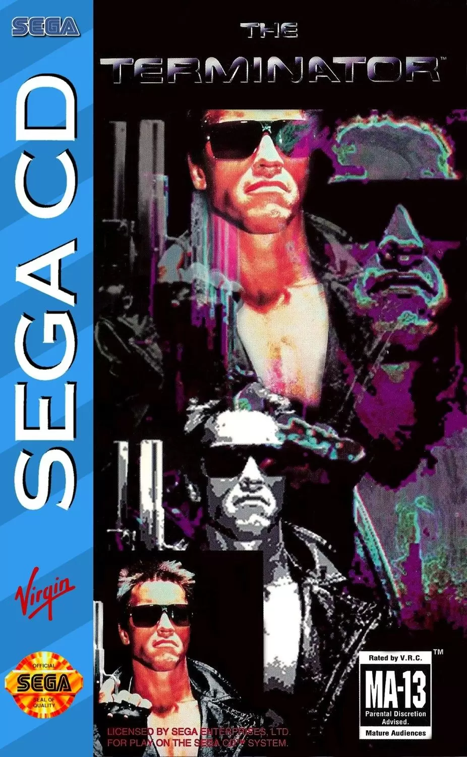 SEGA Mega CD Games - The Terminator