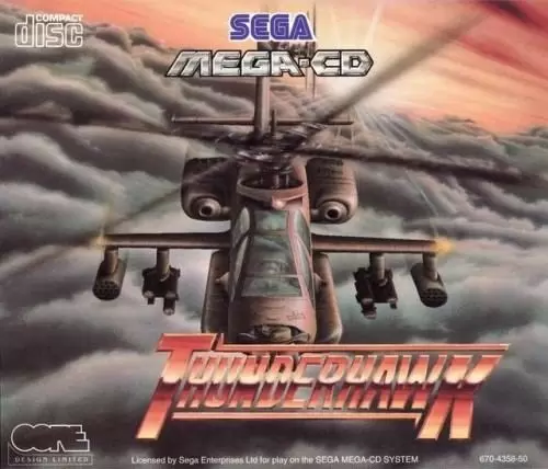 SEGA Mega CD Games - Thunderhawk