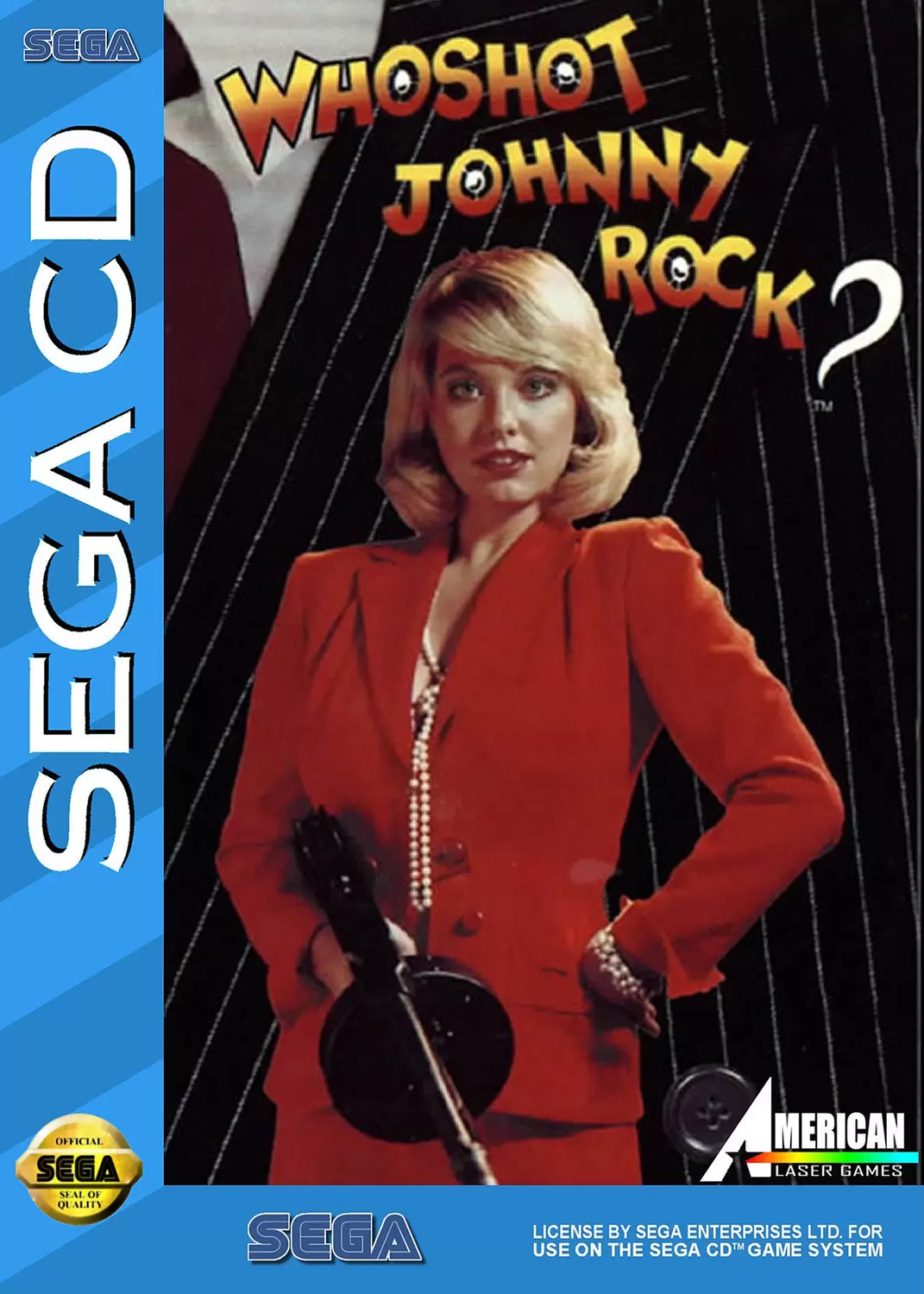 SEGA Mega CD Games - Who Shot Johnny Rock?