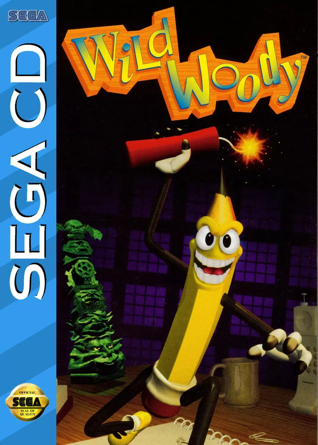 SEGA Mega CD Games - Wild Woody
