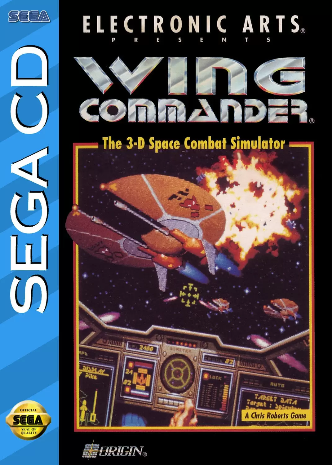 SEGA Mega CD Games - Wing Commander