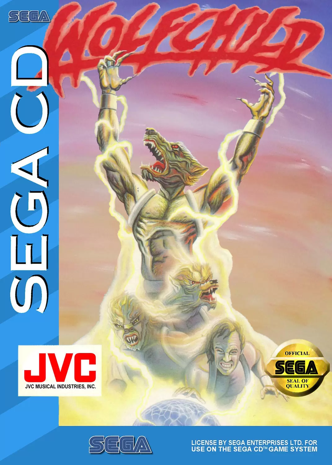 SEGA Mega CD Games - Wolfchild