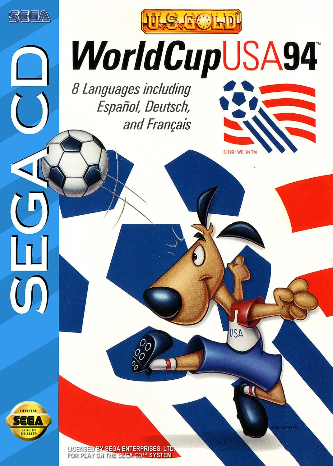 SEGA Mega CD Games - World Cup USA 94