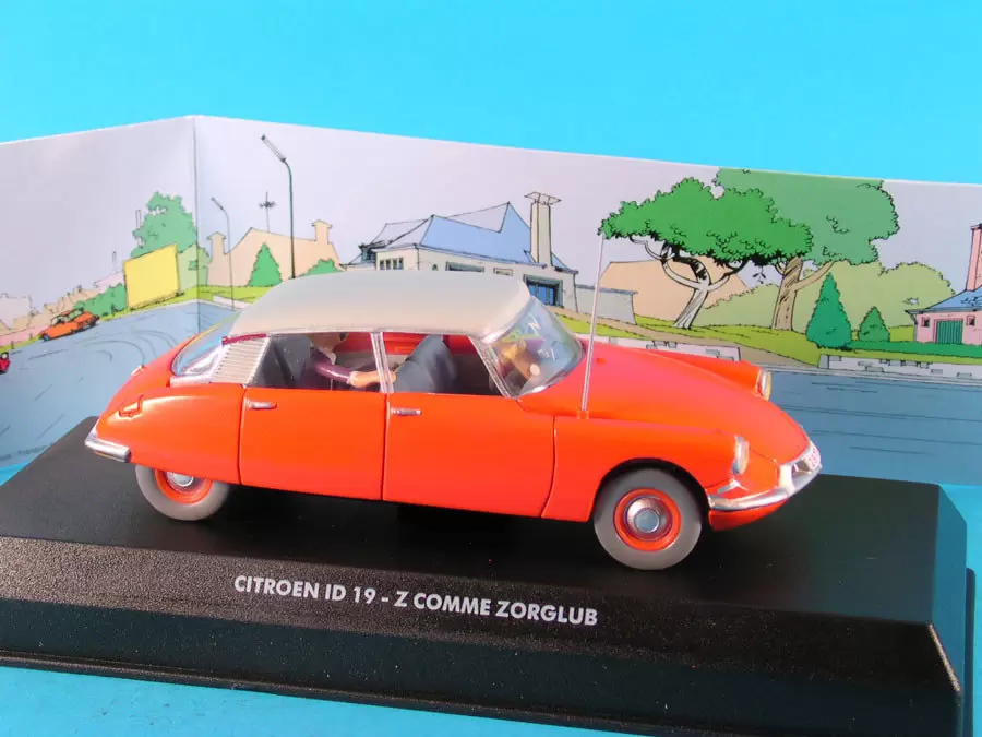 Les voitures de Spirou et Fantasio - Editions Atlas - Citroën ID 19 - Z comme Zorglub
