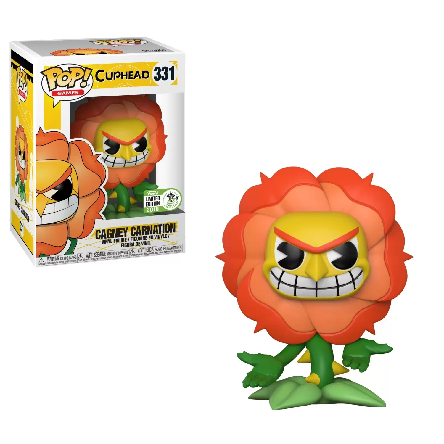 POP! Games - Cuphead - Cagney Carnation