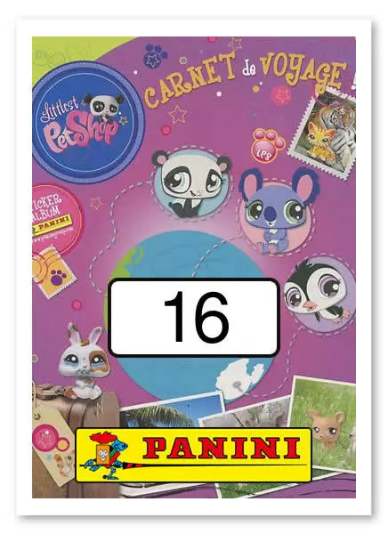 Littlest Petshop - Carnet de voyage - Sticker n°16
