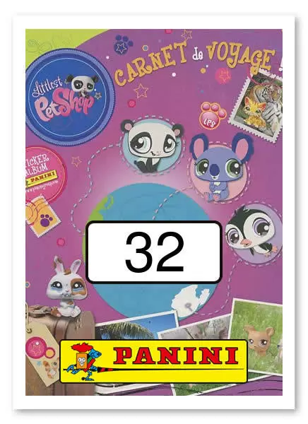 Littlest Petshop - Carnet de voyage - Sticker n°32