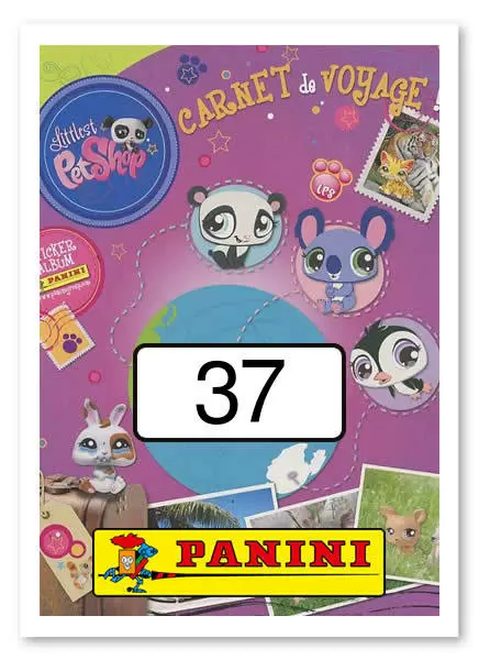 Littlest Petshop - Carnet de voyage - Sticker n°37