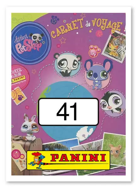 Littlest Petshop - Carnet de voyage - Sticker n°41