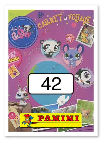 Littlest Petshop - Carnet de voyage - Sticker n°42