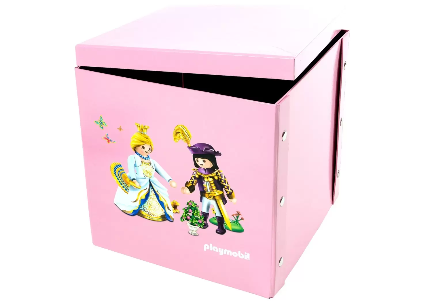 PLAYMOBIL Boîte de Rangement Princesses - 6 L - Rose - Cdiscount