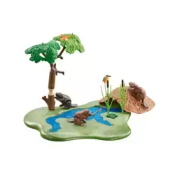 Grand set Animaux de la forêt - Playmobil Animaux 4095