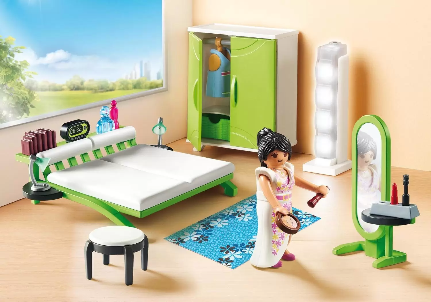 Playmobil Maisons et Intérieurs - Chambre avec espace maquillage
