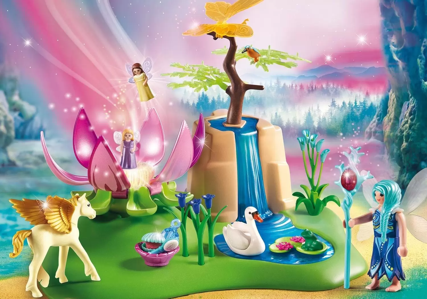 Playmobil Fairies - Lights Blossom of the Fairies Babies