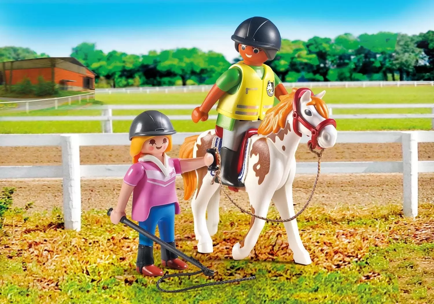 Playmobil équitation - Monitrice d\'équitation 