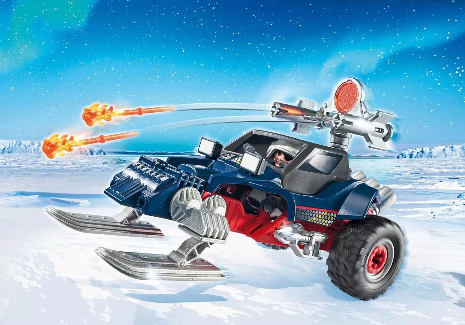Plamobil North Pole - Ice Pirate with Snowmobile