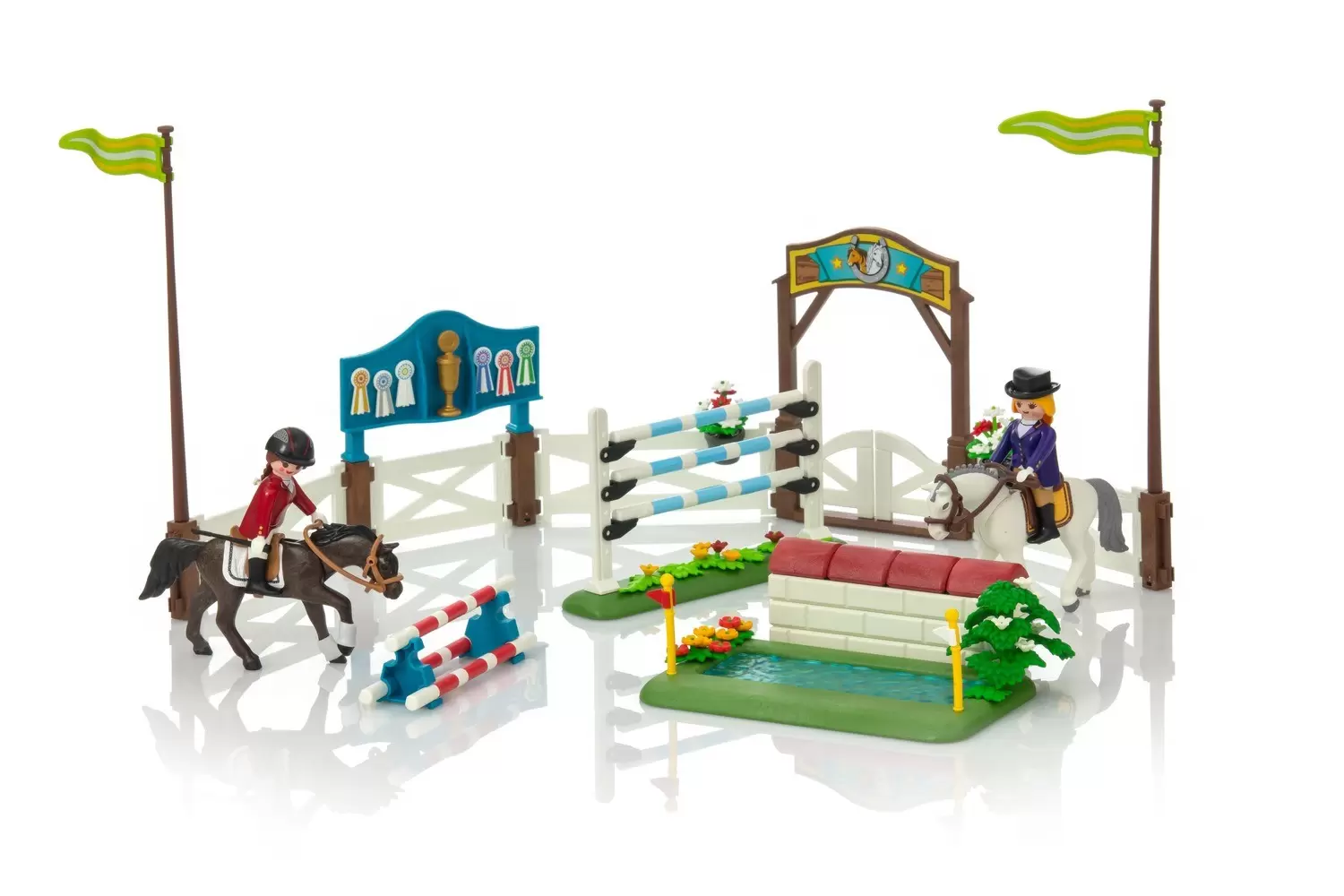 Playmobil équitation - Parcours d\'obstacles