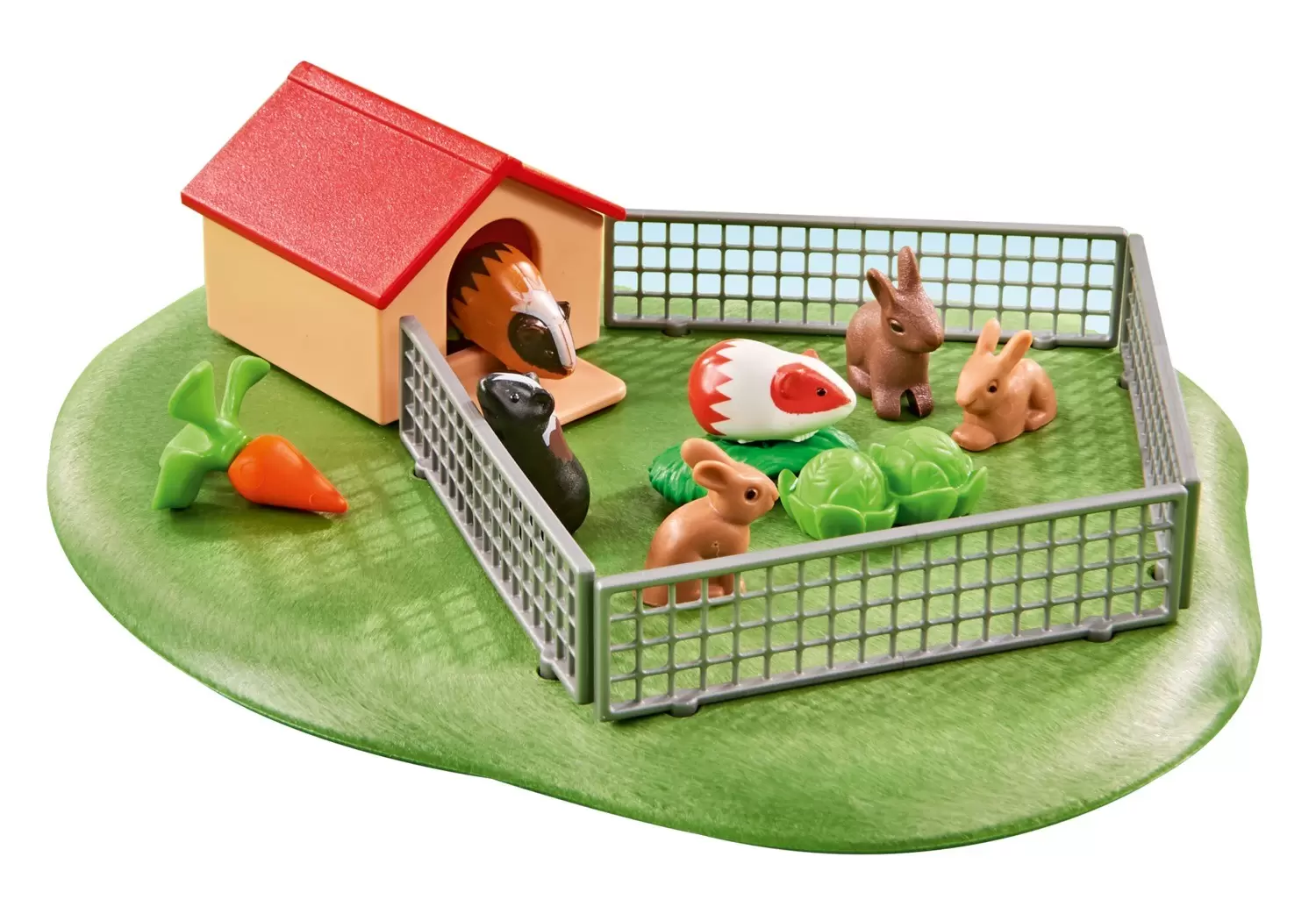 Playmobil Fermiers - Petits animaux avec enclos