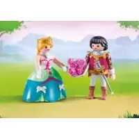 Licorne à crinière rose et son bébé - Playmobil Princesses 6266