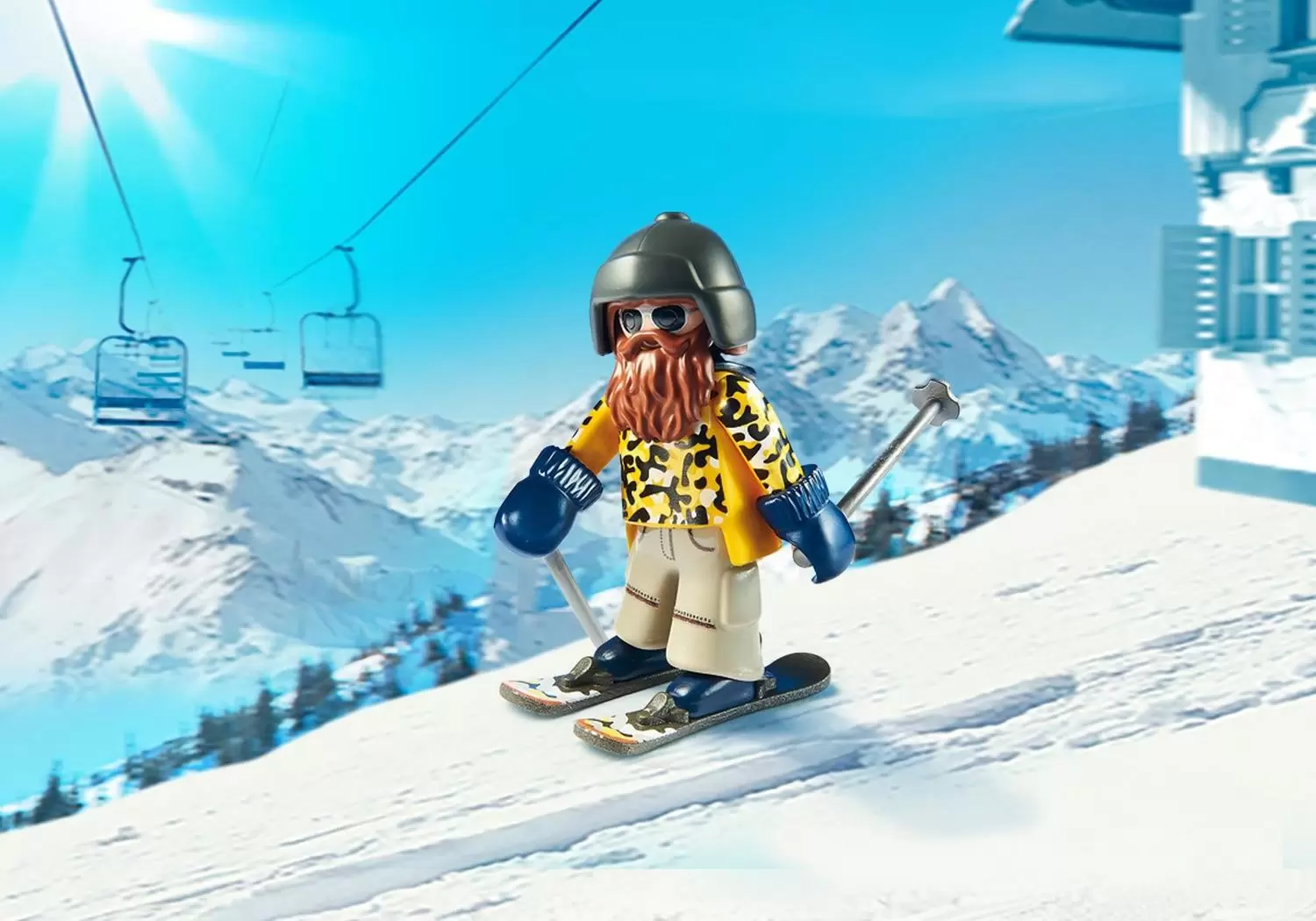 Recreational skiers - Playmobil Winter sports 9286