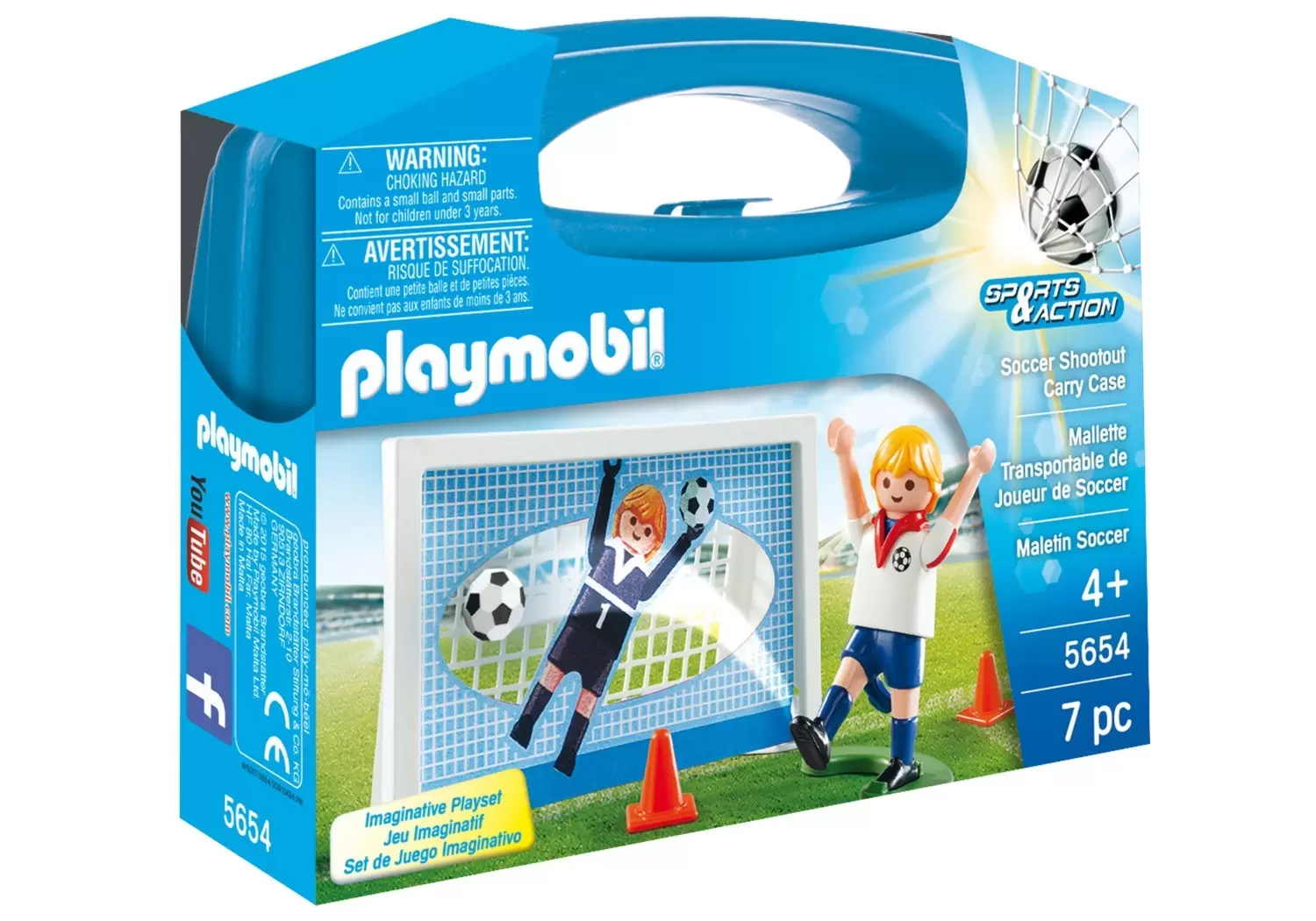 Playmobil Soccer - Soccer Shootout Carry Case