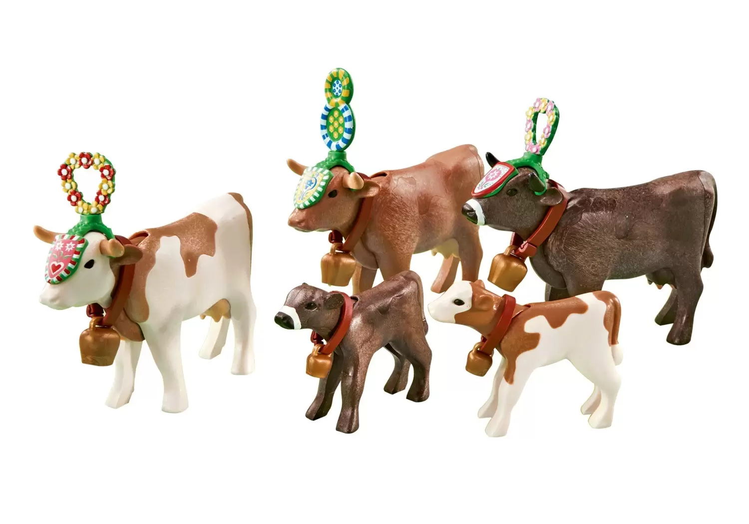 Plamobil Animal Sets - Mountain cows