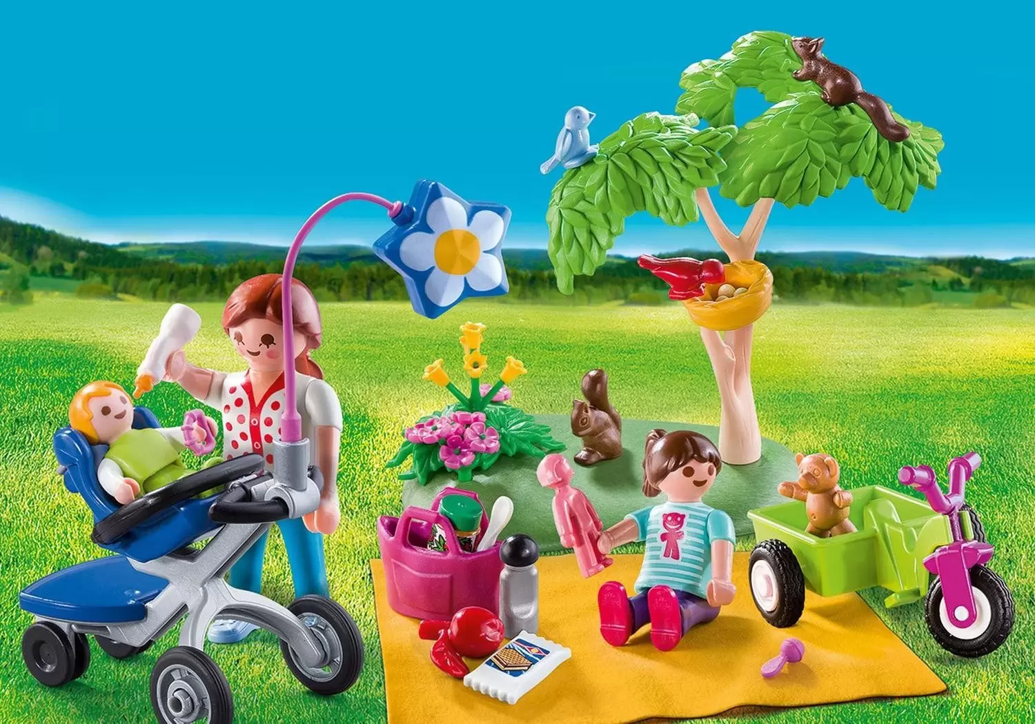 Playmobil en vacances - Valisette Pique-nique en Famille