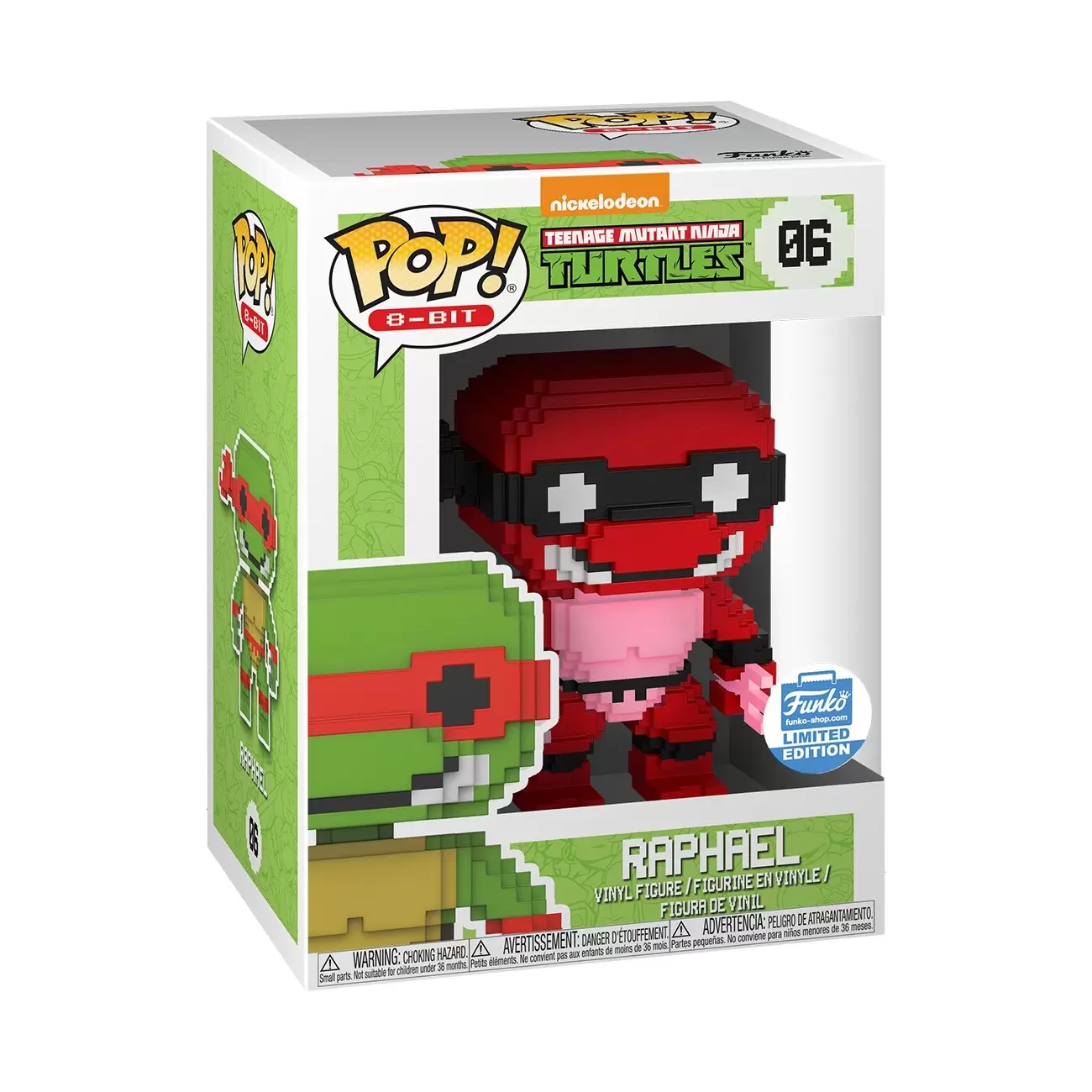 POP! 8-Bit - Teenage Mutant Ninja Turtles - Neon Raphael