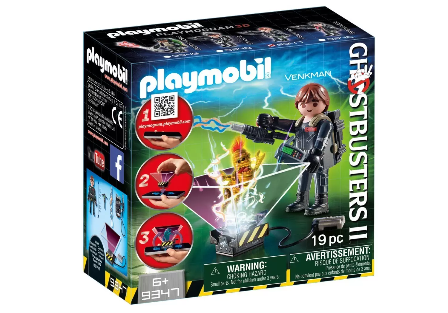 Playmobil Ghosbusters - Ghost Hunter Peter Venkman