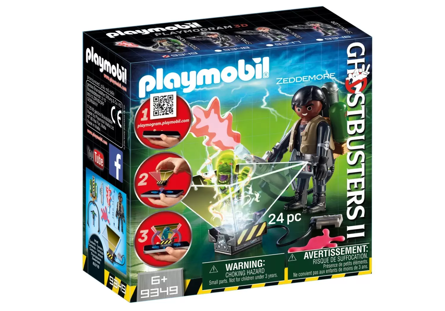 Playmobil Ghosbusters - Ghost Hunter Winston Zeddemore