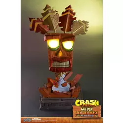 Golden Aku Aku Mask