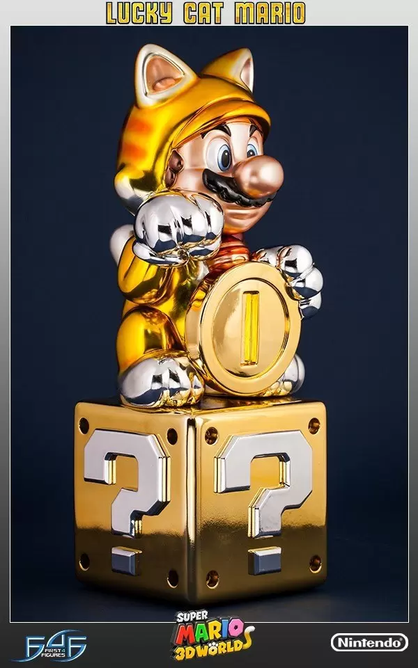 Be in with a chance of winning a First 4 Figures Cat Mario