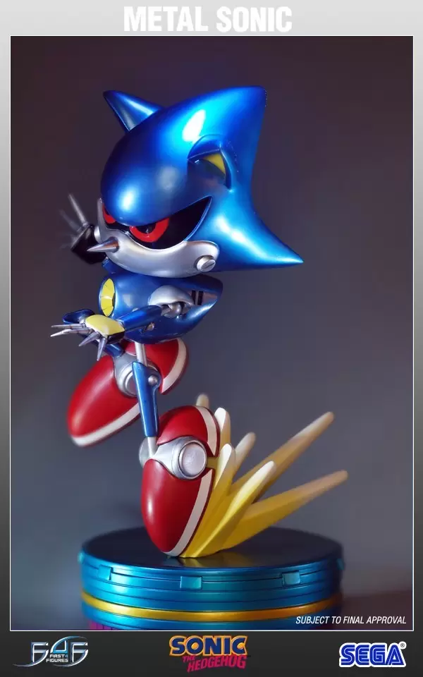 Sonic The Hedgehog Prime Collectible Figures Knuckles, Sonic Metal