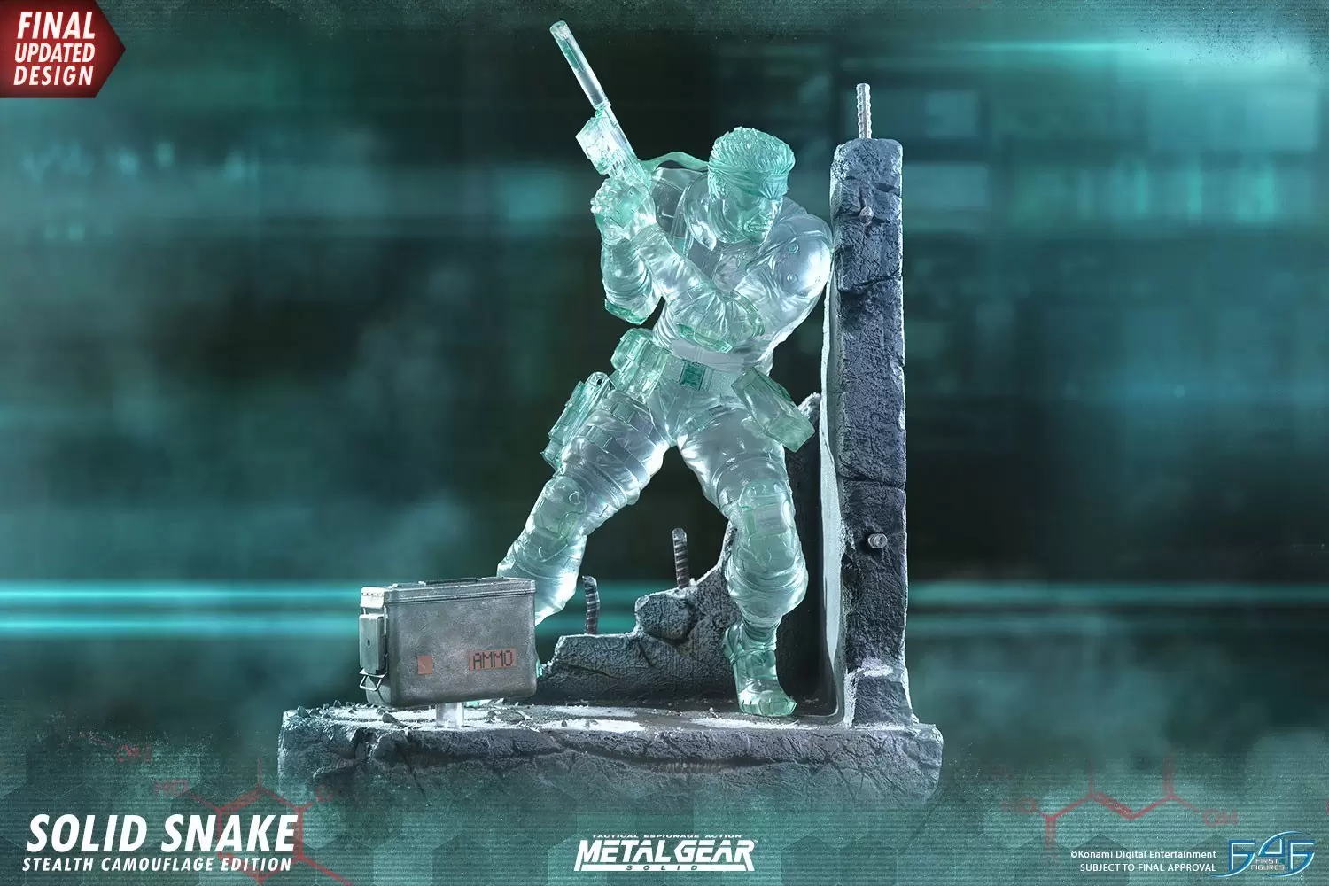 First 4 Figures (F4F) - Solid Snake Stealth Camouflage Edition