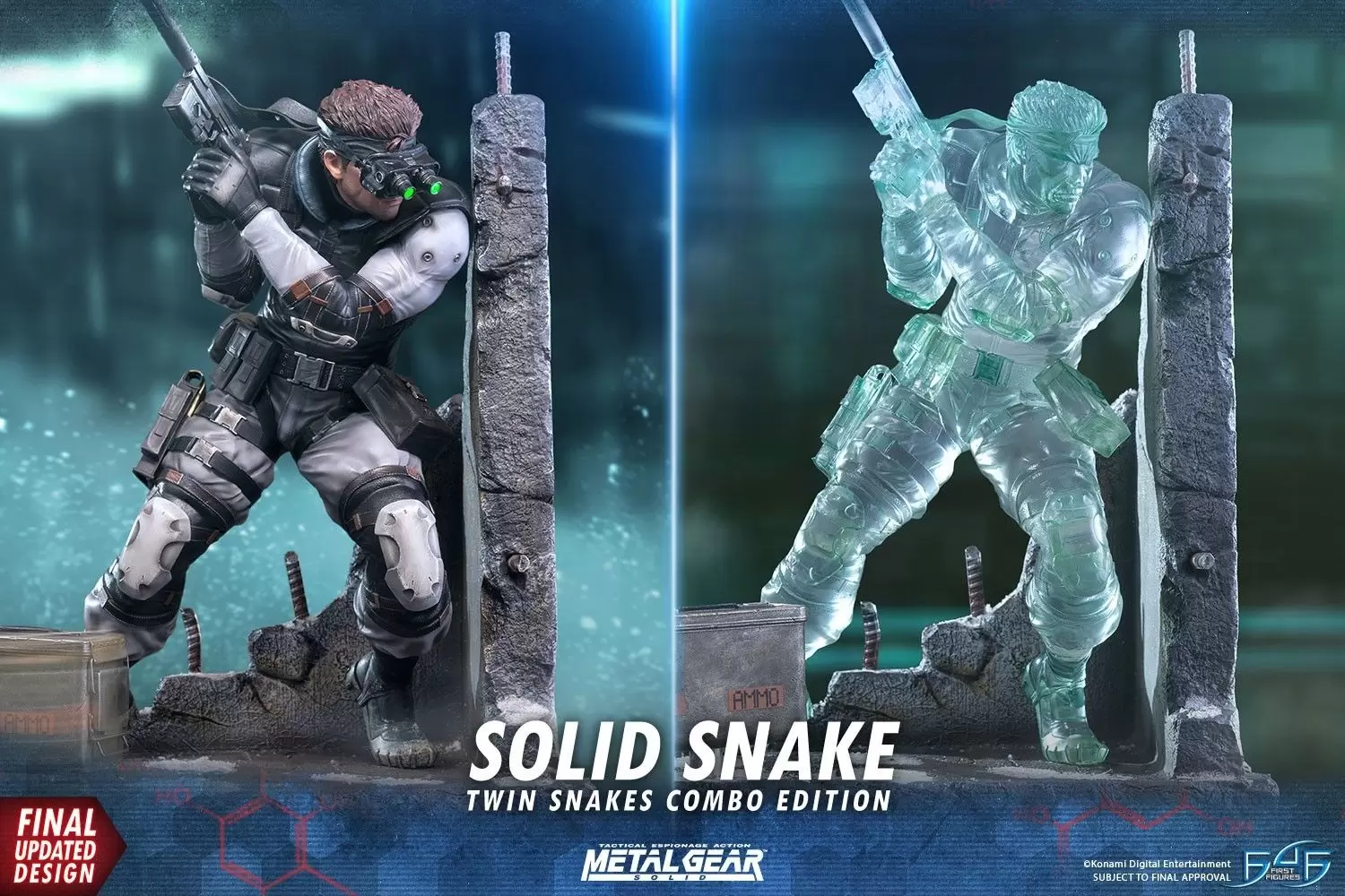 First 4 Figures (F4F) - Solid Snake Twin Snakes Combo Edition