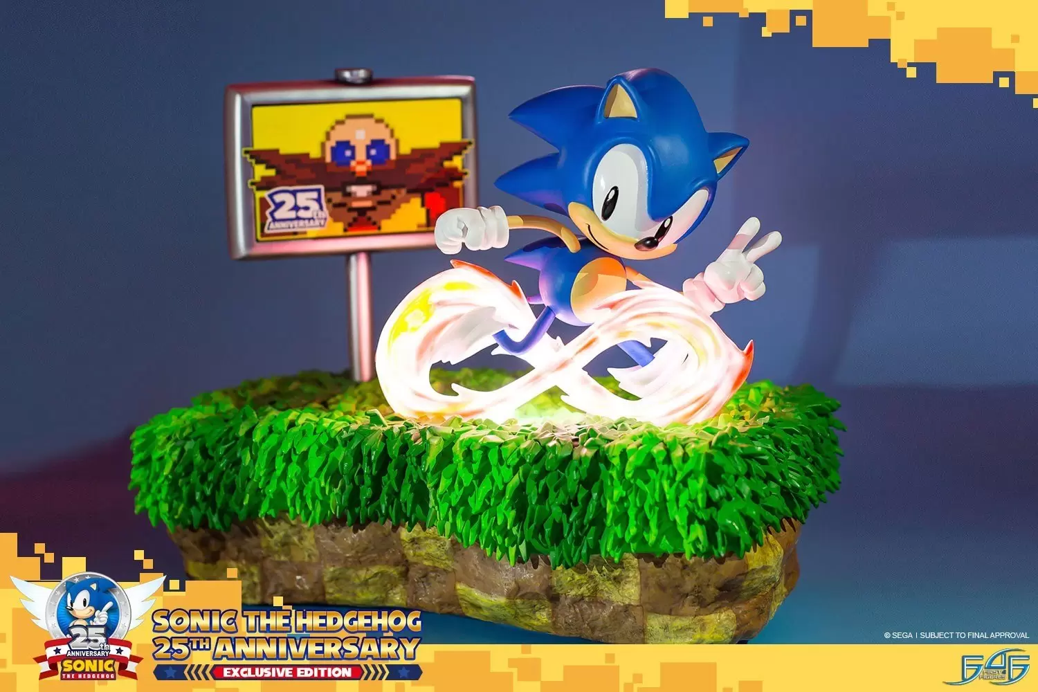 Sonic The Hedgehog 25th Anniversary (Exclusive) - First 4 Figures