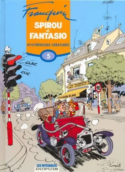 Spirou et Fantasio - Mystérieuses créatures (1956-1958)
