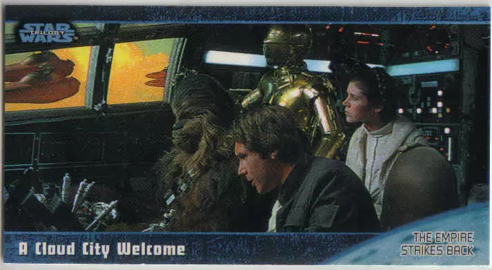 Topps - Star Wars Trilogy The Complete Story - Widevision - Retail Edition - A Cloud City Welcome