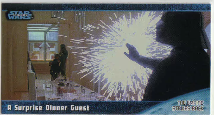 Topps - Star Wars Trilogy The Complete Story - Widevision - Retail Edition - A Surprise Dinner Guest
